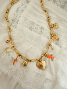  UT Longhorns Charm Necklace