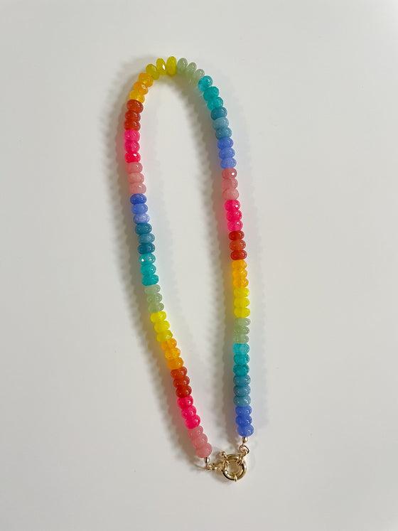 Candy Burst Gemstone Necklace